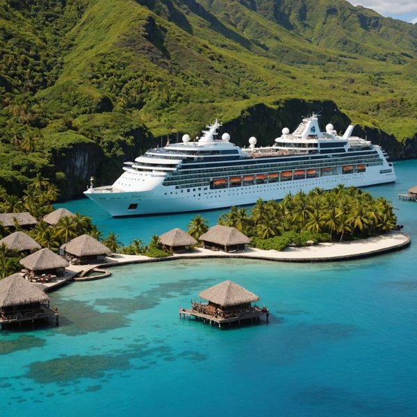 Quelles croisières permettent de visiter des fermes de perles en Polynésie?